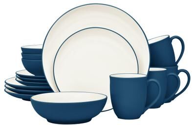 Noritake Colorwave 16-Piece Coupe Dinnerware Set, Service for 4