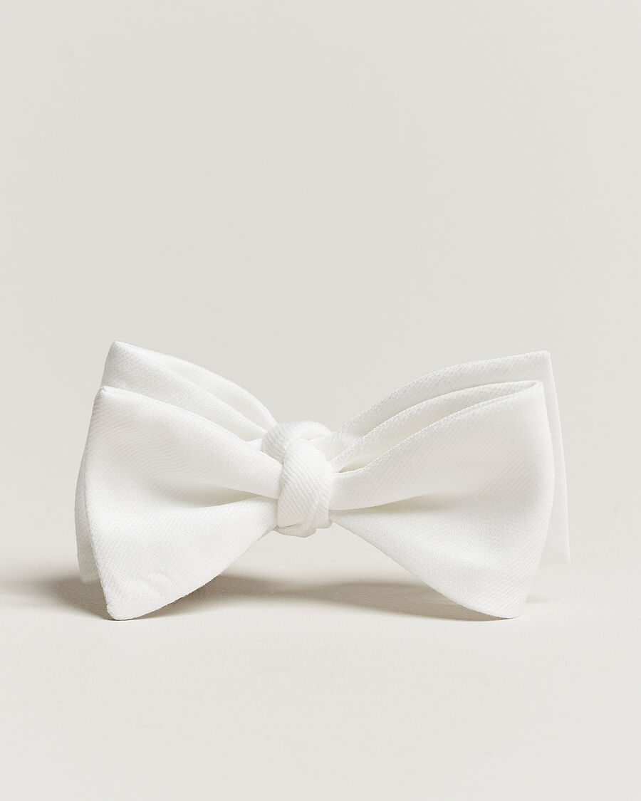 Amanda Christensen Cotton Pique Self Tie  White men One size Hvid