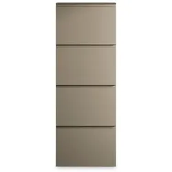 Arredokit Hängeschuhschrank Gardasee Lack Beige Sand