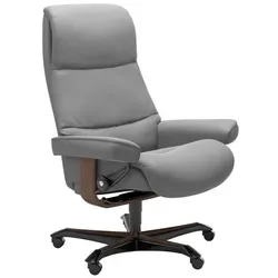 Stressless Bürostuhl View Office Leder Grau Batick Wild Dove