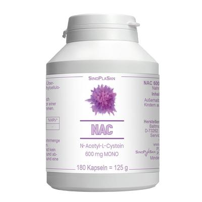 NAC 600 mg Mono Kapseln 180 St