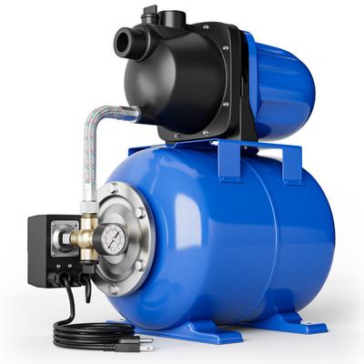 Costway 1200 W Garden Water Pump Shallow Well Pressurized Irrigation-Blue