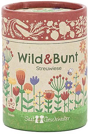 Streuwiese "Wild & Bunt" – ausreichend für bis zu 5 m²