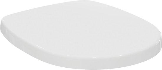 Famanu Toilettensitz Weiß Universell Geeignet für Diverse WC-Pan-Modelle - Inklusive Montagematerial