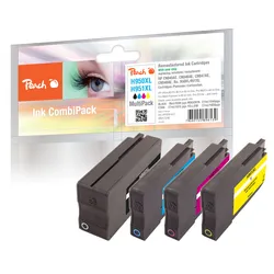 Peach Spar Pack Tintenpatronen kompatibel zu HP No. 950XL, No. 951XL, C2P43A