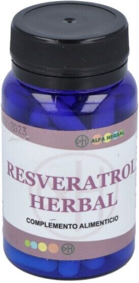Alfa Herbal Resveratrol 60 Cápsulas