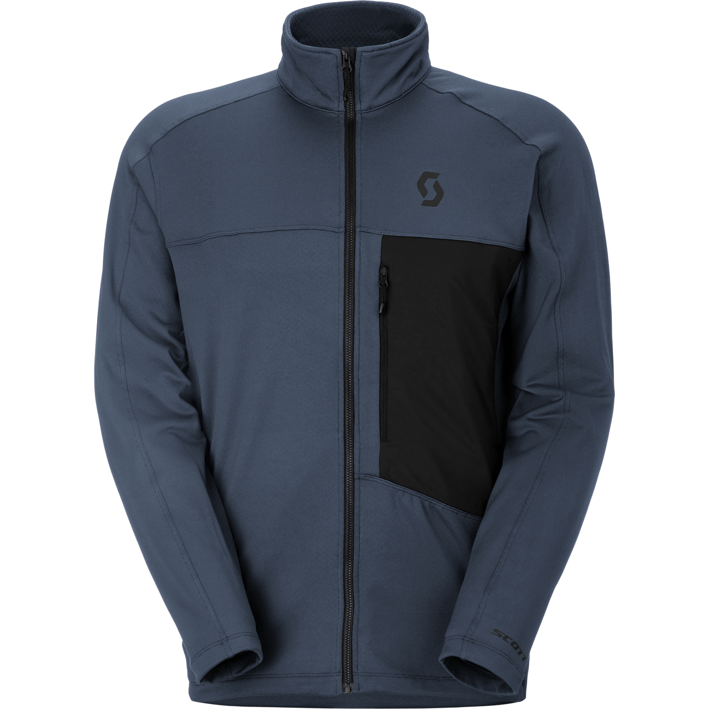 Scott Defined Mid Herren Fleecejacke blau Größe XXL Trekking Elastisch
