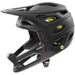 uvex revolt Mips Fahrradhelm Mountainbikehelm all black matt- Gr. 57-61cm