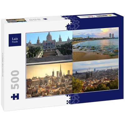 Lais Puzzle Collage Barcelona 500 Teile