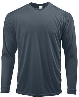 Paragon 210 Long Islander Top in Graphite Grey size 6XL   Microfiber polyester SM0210