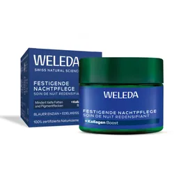 WELEDA Festigende Nachtpflege Blauer Enzian & Edelweiss 40 ml Nachtcreme
