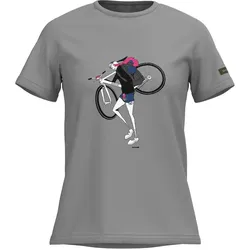 Shimano, Damen, Velotrikot, Sentiero LTD (M), Grau, M