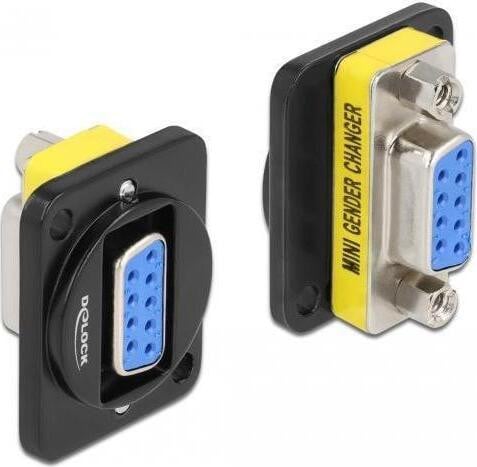 Delock 86705 D-Type Modul DB9 naar DB9 Buchse