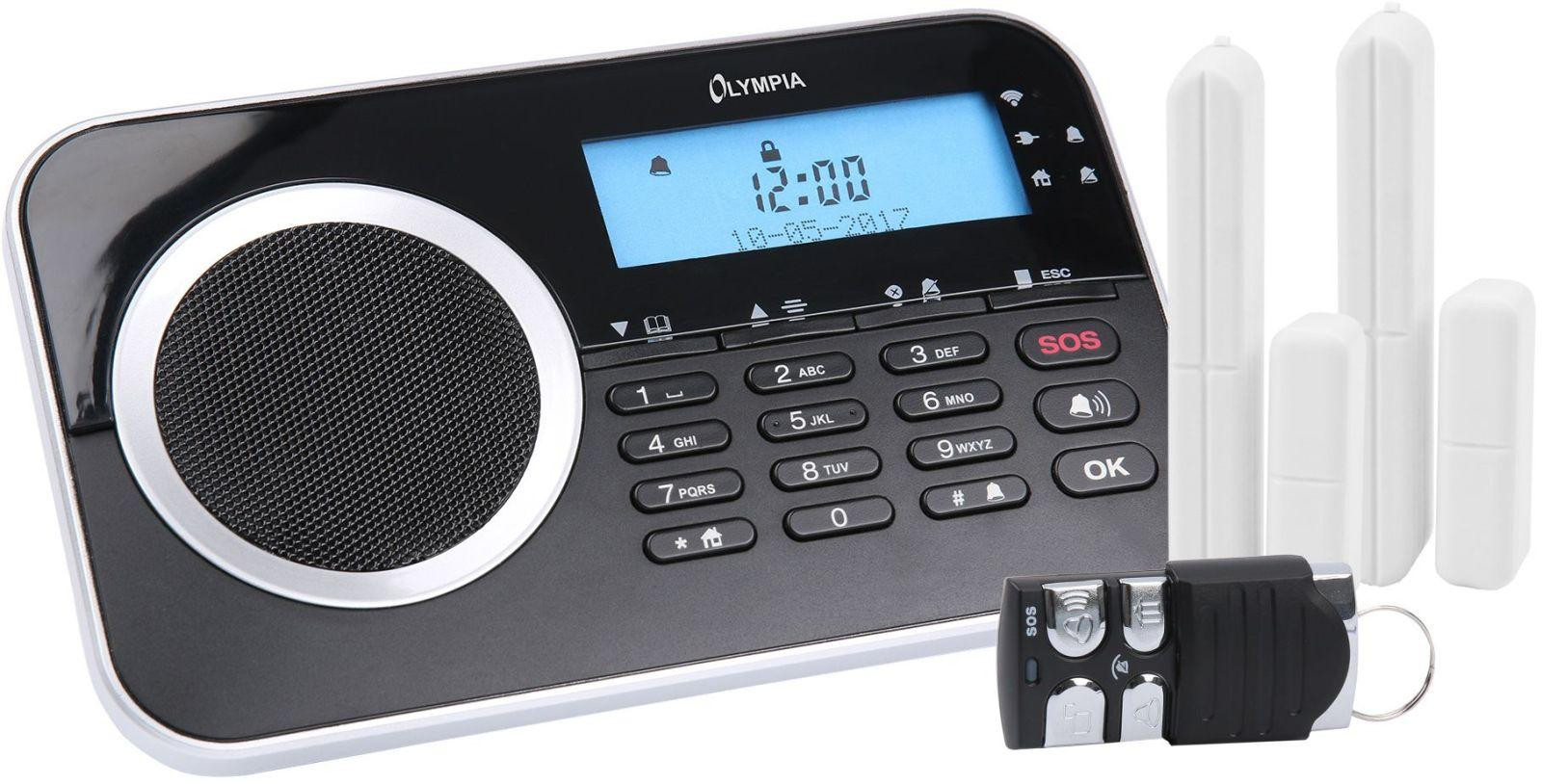 Olympia Protect 9730 GSM Alarmsysteem, Zwart