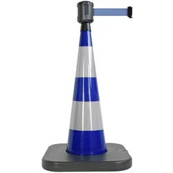 Viso, Verkehrstechnik, RCX104BU PVC Blau Kegel zu festen- Gurt O x H 90 mm 1000