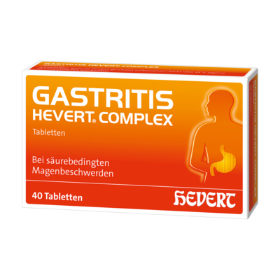 Hevert-Arzneimittel GmbH & Co. KG GASTRITIS HEVERT Complex Tabletten 40 St 04518194