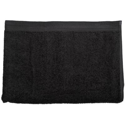 Saunatuch WEWO FASHION "9520", schwarz (anhtracite), B:70cm L:100cm, Frottier, Baumwolle, Handtücher, schwere Bordüre