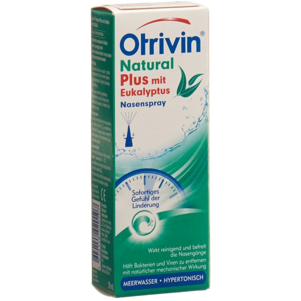 Otrivin Natural Plus mit Eukalyptus Spray 20 ml Nasenspray