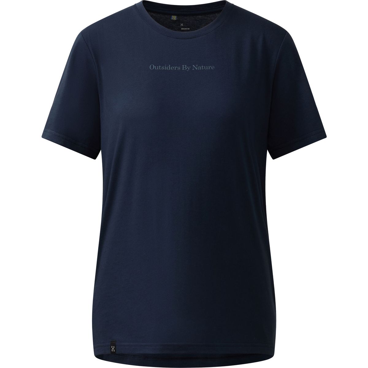 Haglöfs Outsiders Graphic Tee Women tarn blue (3N5) L 6081943N5025
