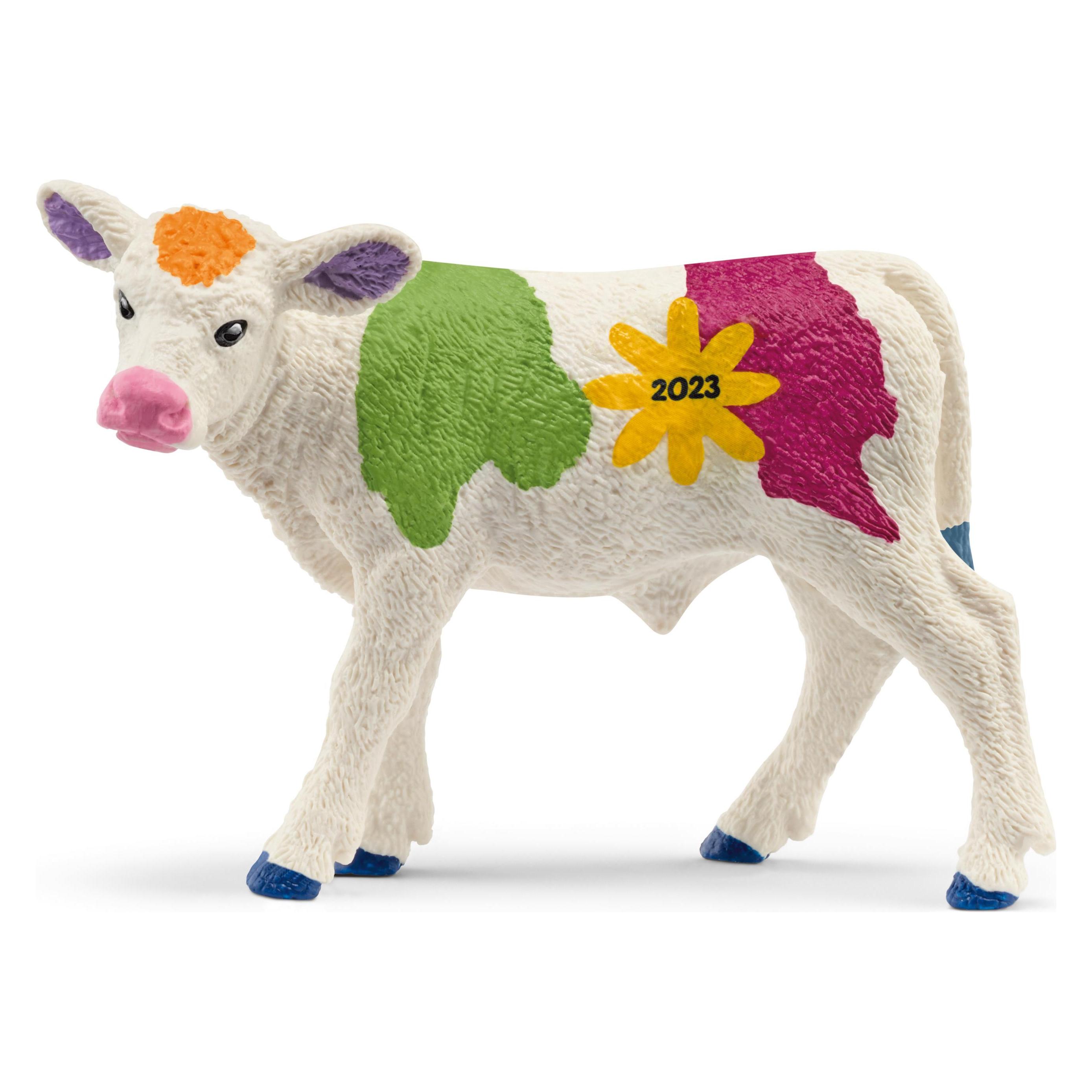 Schleich Buntes Frühlings Kalb (72207)