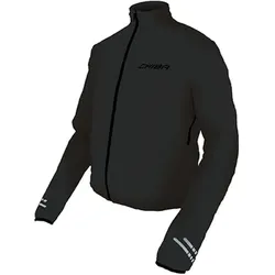 Chiba, Herren, Velojacke, Race Performance Jacke - wasserdicht, winddicht, atmungsaktiv, leicht,... (L), Schwarz, L