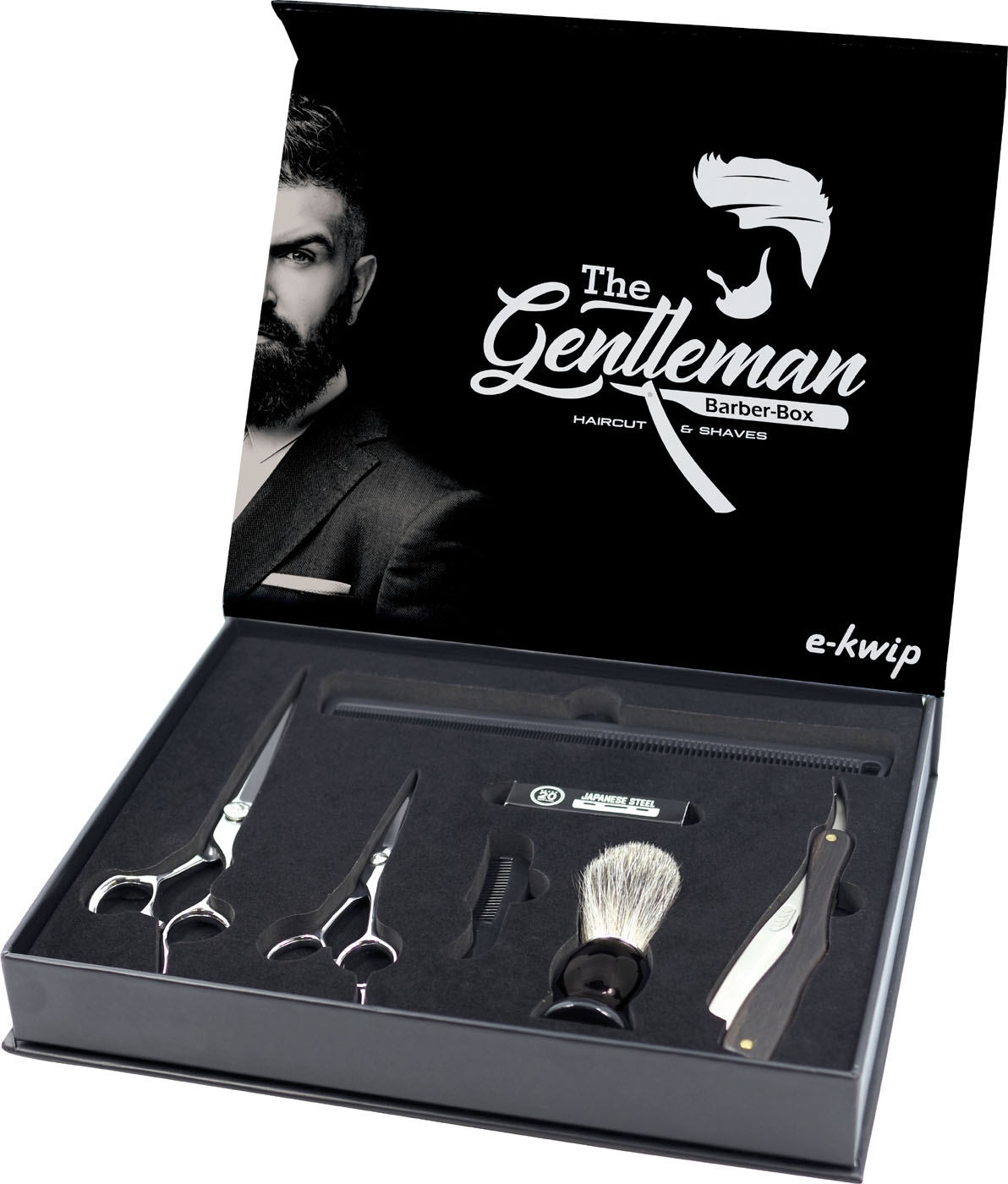 e-kwip The Gentleman Barber-Box HA-0455