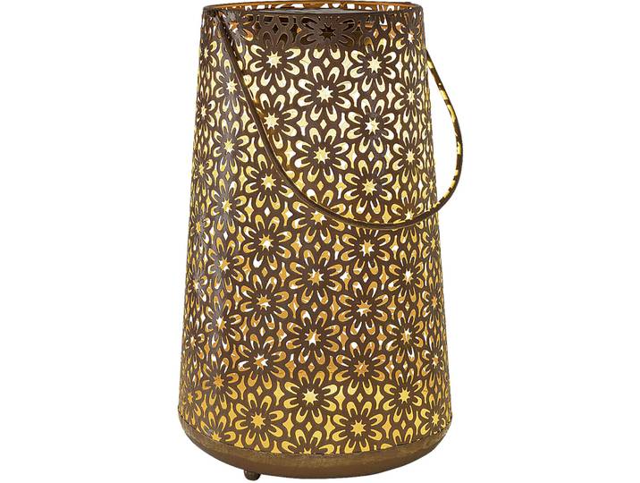 Solar Laterne Antic Flower - Farbe: terracotta - Material: Metall - 139