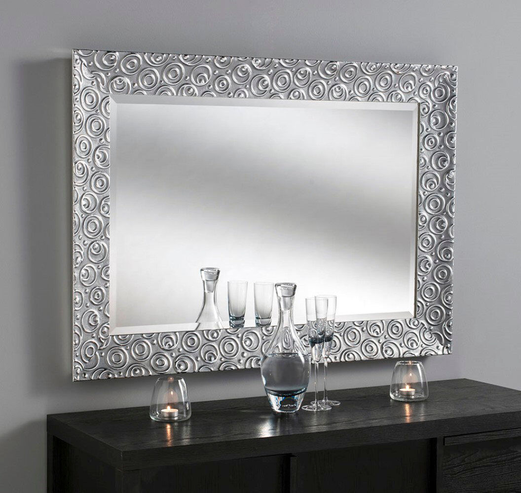 Mercer41 Flat Mirror Silver 94.5cm H x 69cm W
