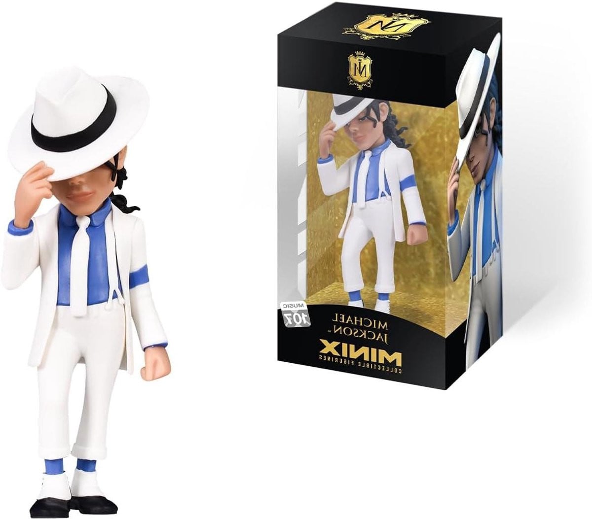 Michael Jackson verzamelbeeldje meerkleurig - 12 cm