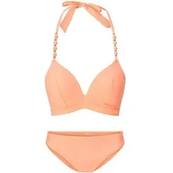 LINGADORE padded bikiniset Triangle, Größe 36B in Orange Nektarinen