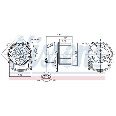 NISSENS Innenraumgebläse 87635 für RENAULT