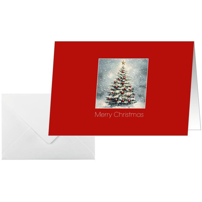 SIGEL Weihnachtskarten Classic Christmas DS643 DIN C6, 25 St.