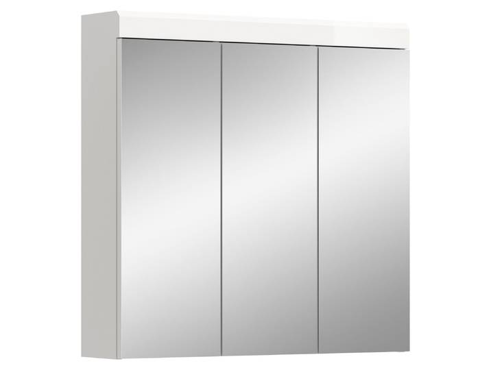 xonox.home Spiegelschrank Scout Spiegelglas / Weiß 80 x 79 x 18 cm