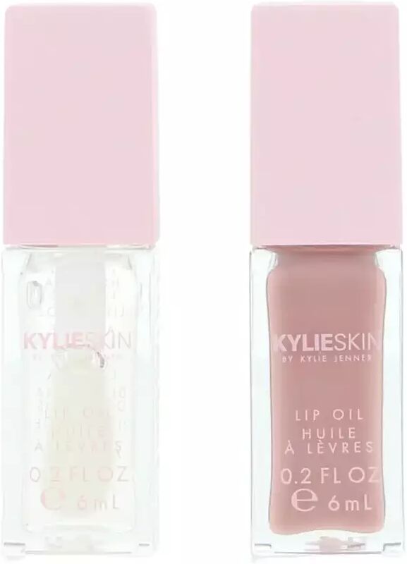 Kylie Cosmetics Lip Oil Coconut + Lip Oil Crème Brûlée Case