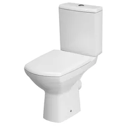Cornat  Rimini  WC  Kombination-Set  spülrandlos  Stand-Tiefspül  WC  weiss