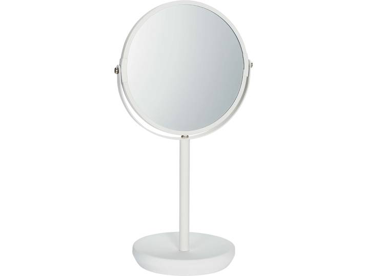 Kosmetikspiegel Lara Weiss Steingut/Glas B 18.5 cm H 34.7 cm - Material: Steingut/Spiegelglas