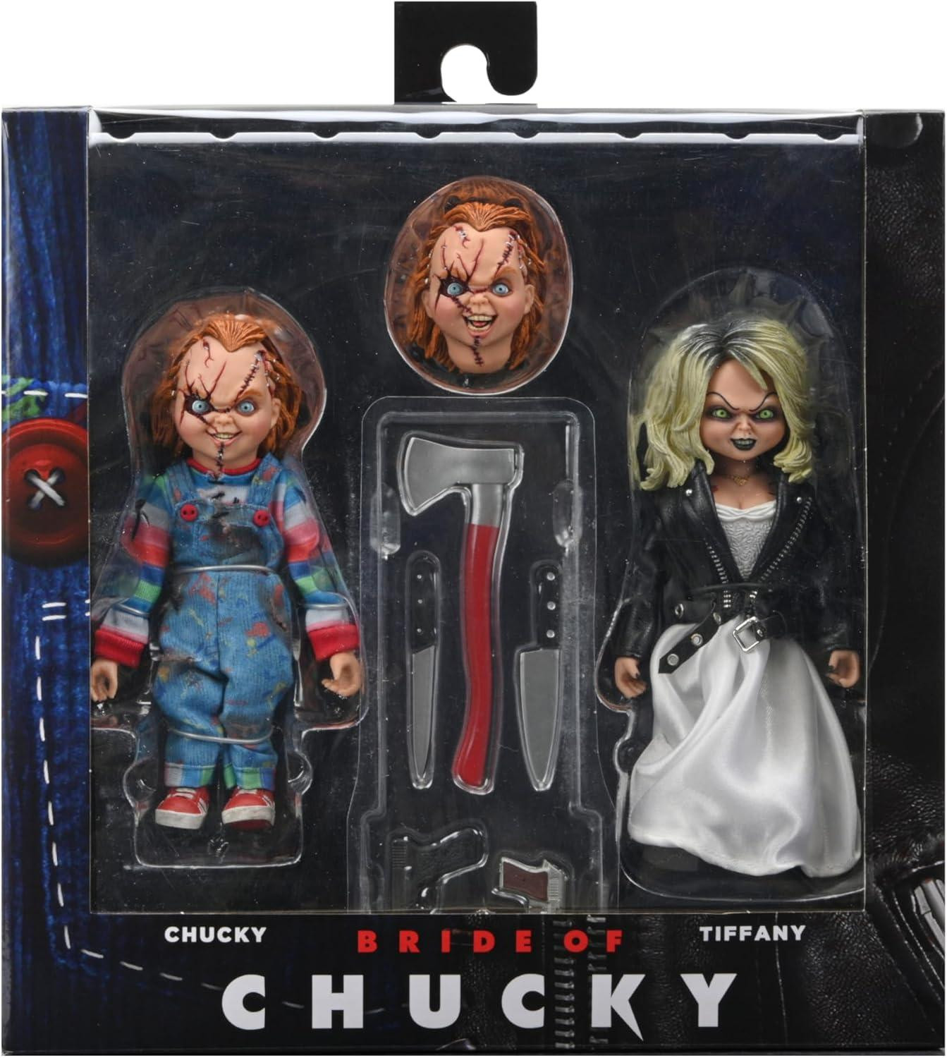 NECA Chucky & Tiffany 2-pack verzamelbare actiefiguren
