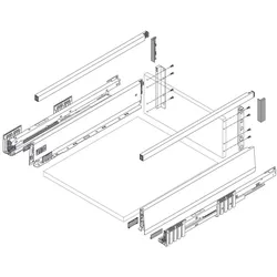 Blum, Schubladenauszüge, Merivobox