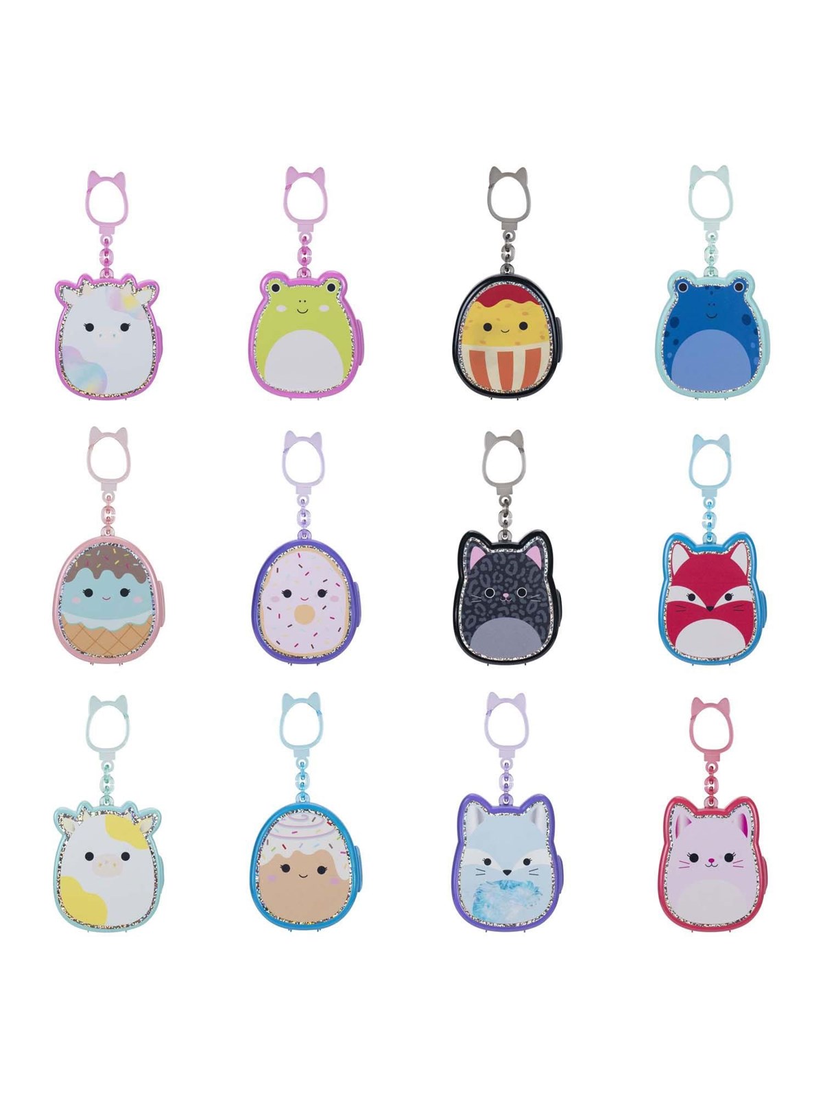 Squishmallows Squish-a-longs Keychain with Clip 11cm
