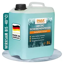 Enteiserspray INOX Arctic Scheibenenteiser Kanister 5 L sorgt für Klare Sicht und Sicherheit im Winter