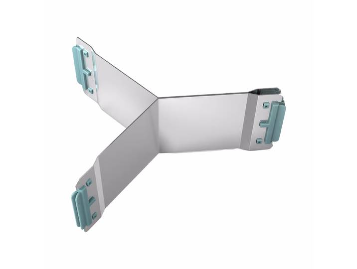 Philips HD9916/00 3-fach Korbtrenner – Friteuse Zubehör – aluminium