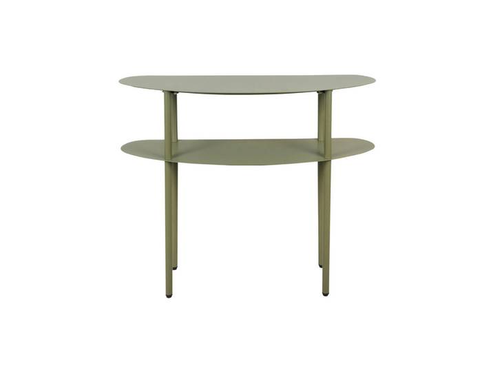 Leitmotiv Dekowandregal Riqueza, Grün, Metall, Uni, rechteckig, 90x72.5x28 cm, zum Stellen, Wohnzimmer, Regale, Wandregale