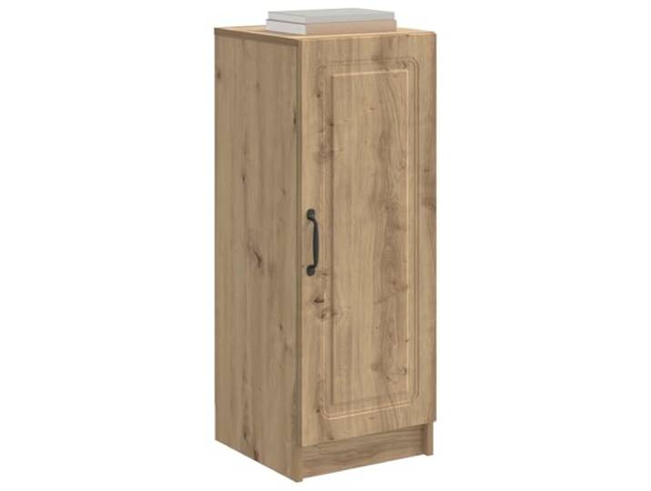 KTHLBRH Anrichte Eiche Handwerk 33 x 34,5 x 87 cm Technisches Holz, 2 Einlegeböden, 1 Tür, 60 kg Kapazität, Montage erforderlich