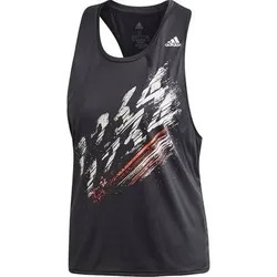 ADIDAS Damen Speed Tanktop, Größe M in Schwarz Schwarz
