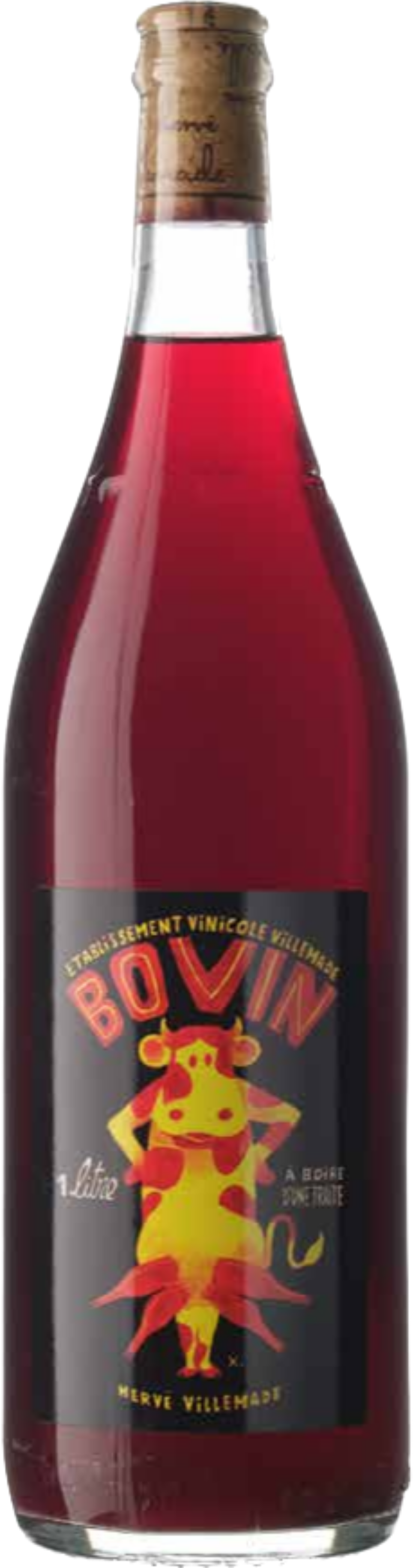 Le Litre Bovin Rouge Hervé Villemade 2024 - 100cl