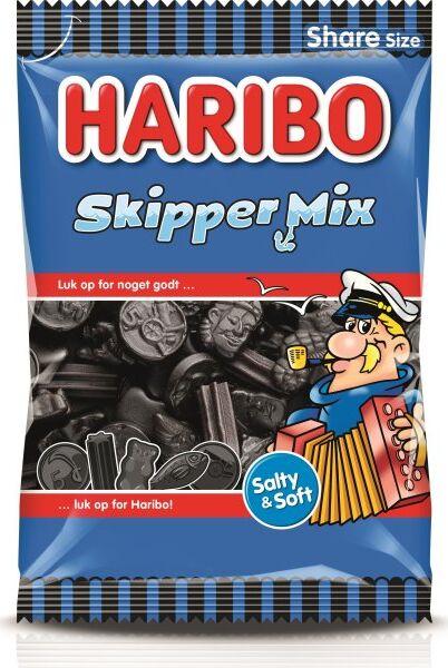 Haribo Skipper Mix Slik, 375 G