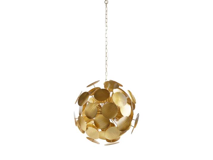 Grosse Design Hängelampe „Butterfly“ Gold Invicta Interiors