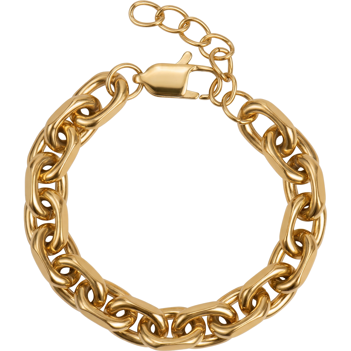 Jacques Lemans Armband Edelstahl vergoldet