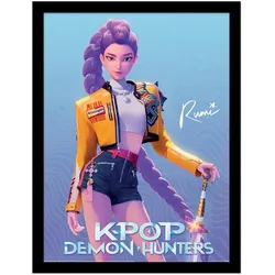 Pyramid Quadro KPop Demon Hunters Collector Print Rumi