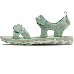 hummel Glitter Sandalen Mädchen 6398 - frosty green 27